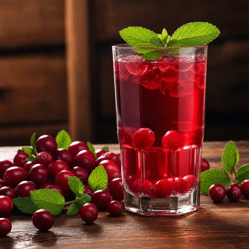 Cranberry Juice.